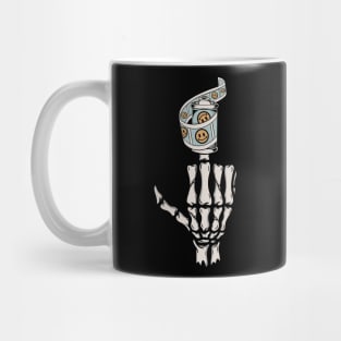 Film and skull Mug